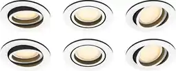 Coolblue Philips Hue Milliskin inbouwspot White Ambiance - rond - Wit - 6-pack aanbieding