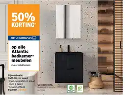 GAMMA Raff 60 cm zwart aanbieding