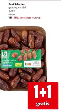 Colruyt Boni Selection gedroogde dadels 400 g aanbieding