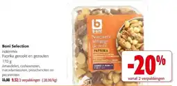Colruyt Boni Selection notenmix Paprika gerookt en gezouten 170 g aanbieding