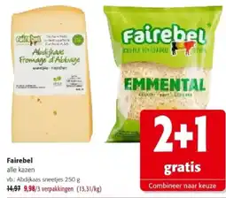 Colruyt Fairebel Abdijkaas sneetjes 250 g aanbieding