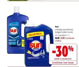 Colruyt Sun Spoelglans 1 L aanbieding