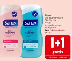 Colruyt Sanex Douchecrème voor de droge huid aanbieding