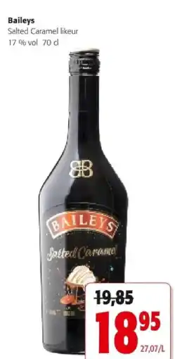 Colruyt Baileys Salted Caramel likeur 17 % vol 70 cl aanbieding