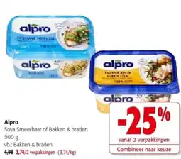 Colruyt Alpro Bakken & braden aanbieding