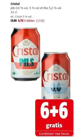 Colruyt Cristal Cristal 5 % vol aanbieding