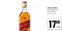 Colruyt Johnnie Walker Red Label Blended Scotch Whisky 40 % vol 70 cl aanbieding