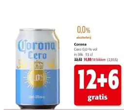 Colruyt Corona Сeго 0,0 % vol aanbieding