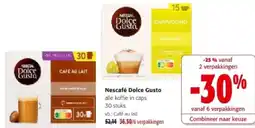 Colruyt Nescafé Dolce Gusto Café au lait aanbieding