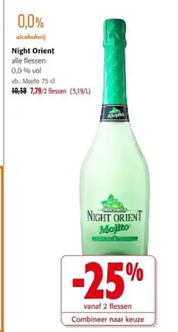 Colruyt Night Orient Mojito 75 cl aanbieding