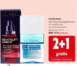 Colruyt L'Oréal Paris Revitalift Laser anti-verouderingsserum hyaluronzuur 30 ml aanbieding