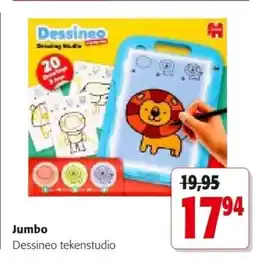 Colruyt Jumbo Dessineo Tekenstudio aanbieding