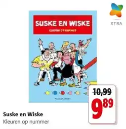 Colruyt Suske en Wiske Kleuren op nummer aanbieding
