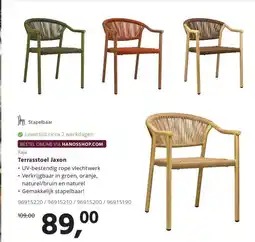 Hanos Kaja Terrasstoel Jaxon aanbieding