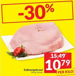 Intermarché Kalkoengebraad aanbieding