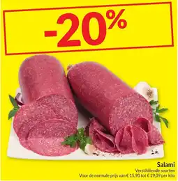Intermarché Salami aanbieding