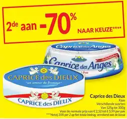 Intermarché Caprice des Dieux Kaas aanbieding