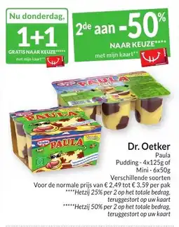 Intermarché Dr. Oetker Paula aanbieding