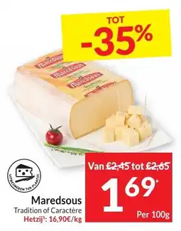 Intermarché Maredsous Tradition of Caractère aanbieding