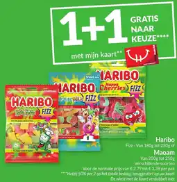 Intermarché Haribo of Maoam aanbieding