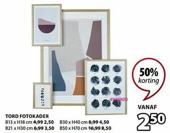 Jysk Tord fotokader aanbieding