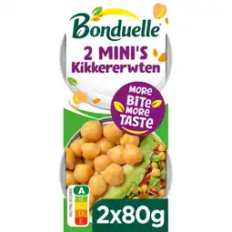 Albert Heijn Bonduelle Kikkererwten 2 mini's aanbieding