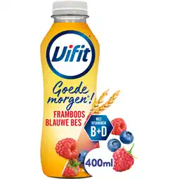 Albert Heijn Vifit Goedemorgen framboos blauwe bes aanbieding