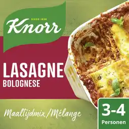 Albert Heijn Knorr Maaltijdmix lasagne bolognese aanbieding