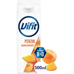 Albert Heijn Vifit Drinkyoghurt perzik aanbieding