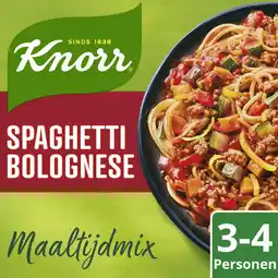 Albert Heijn Knorr Maaltijdmix spaghetti bolognese aanbieding