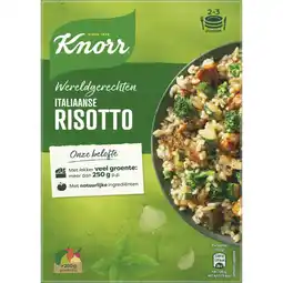 Albert Heijn Knorr Wereldgerechten Italiaanse risotto aanbieding
