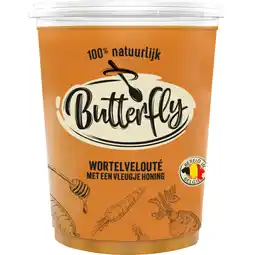 Albert Heijn Butterfly Wortelvelouté met honing bel aanbieding