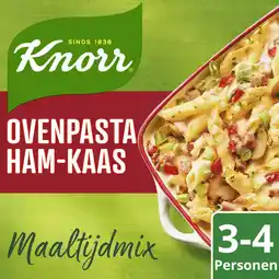 Albert Heijn Knorr Maaltijdmix ovenpasta ham-kaas aanbieding