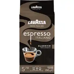 Albert Heijn Lavazza Espresso Italiano classico ground coffee aanbieding