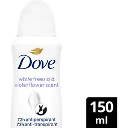 Albert Heijn Dove Invisible dry deodorant spray aanbieding