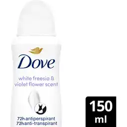 Albert Heijn Dove Invisible dry deodorant spray aanbieding