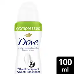 Albert Heijn Dove Invisible dry compressed deodorant spray aanbieding