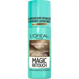 Albert Heijn L'Oréal Magic retouch uitgroeispray donkerblond aanbieding