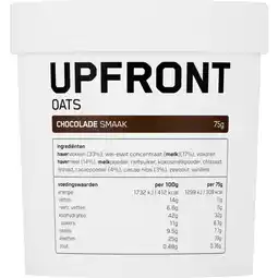 Albert Heijn Upfront Oats chocolade smaak aanbieding