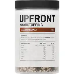Albert Heijn Upfront Kwarktopping cacaonib banaan aanbieding