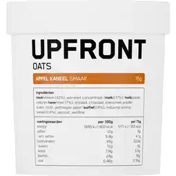 Albert Heijn Upfront Oats appel kaneel smaak aanbieding