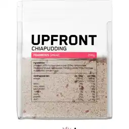 Albert Heijn Upfront Chiapudding framboos smaak aanbieding