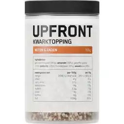 Albert Heijn Upfront Kwarktopping noten & zaden aanbieding