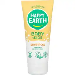 Albert Heijn Happy Earth Baby & kids shampoo zeepvrij aanbieding