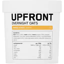 Albert Heijn Upfront Overnight oats mango kokos smaak aanbieding