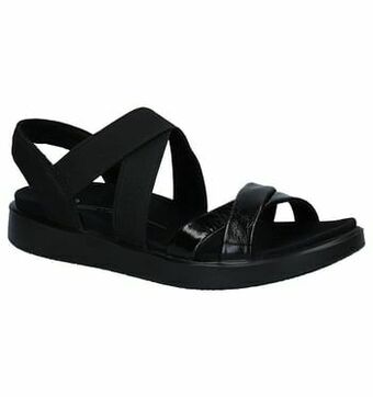 Torfs Ecco Flowt Zwarte Sandalen aanbieding