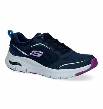 Torfs Skechers Arch Fit Gentle Stride Blauwe Sneakers aanbieding
