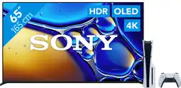 Coolblue Sony 65 Bravia 8 II 4K QD-OLED + PlayStation 5 Slim Disc Edition aanbieding