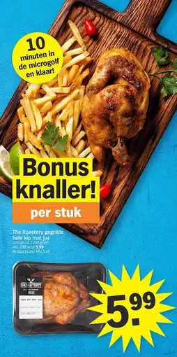 Albert Heijn The Roastery gegrilde hele kip met jus aanbieding