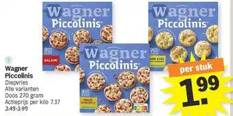 Albert Heijn Wagner Piccolinis aanbieding